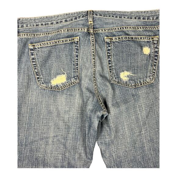 J.Crew J. Crew Vintage Matchstick Jeans 33 Womens Distressed Denim Plus - Picture 6 of 6